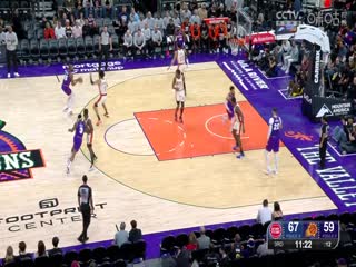 NBA常规赛活塞VS太阳20241222